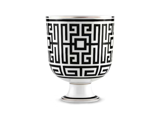 Vaso Cachepot Ginori Labirinto Nero 020RG00FA64670190G00125100