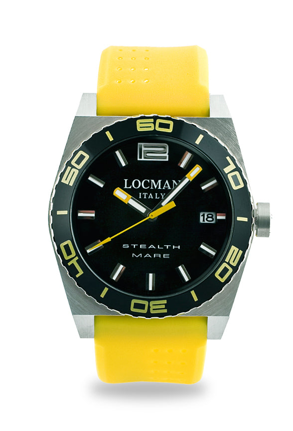Orologio Locman Stealth Mare 021100KY-BKASIY