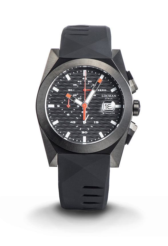 Orologio Locman Stealth 0812K01S-BKBKRDSK