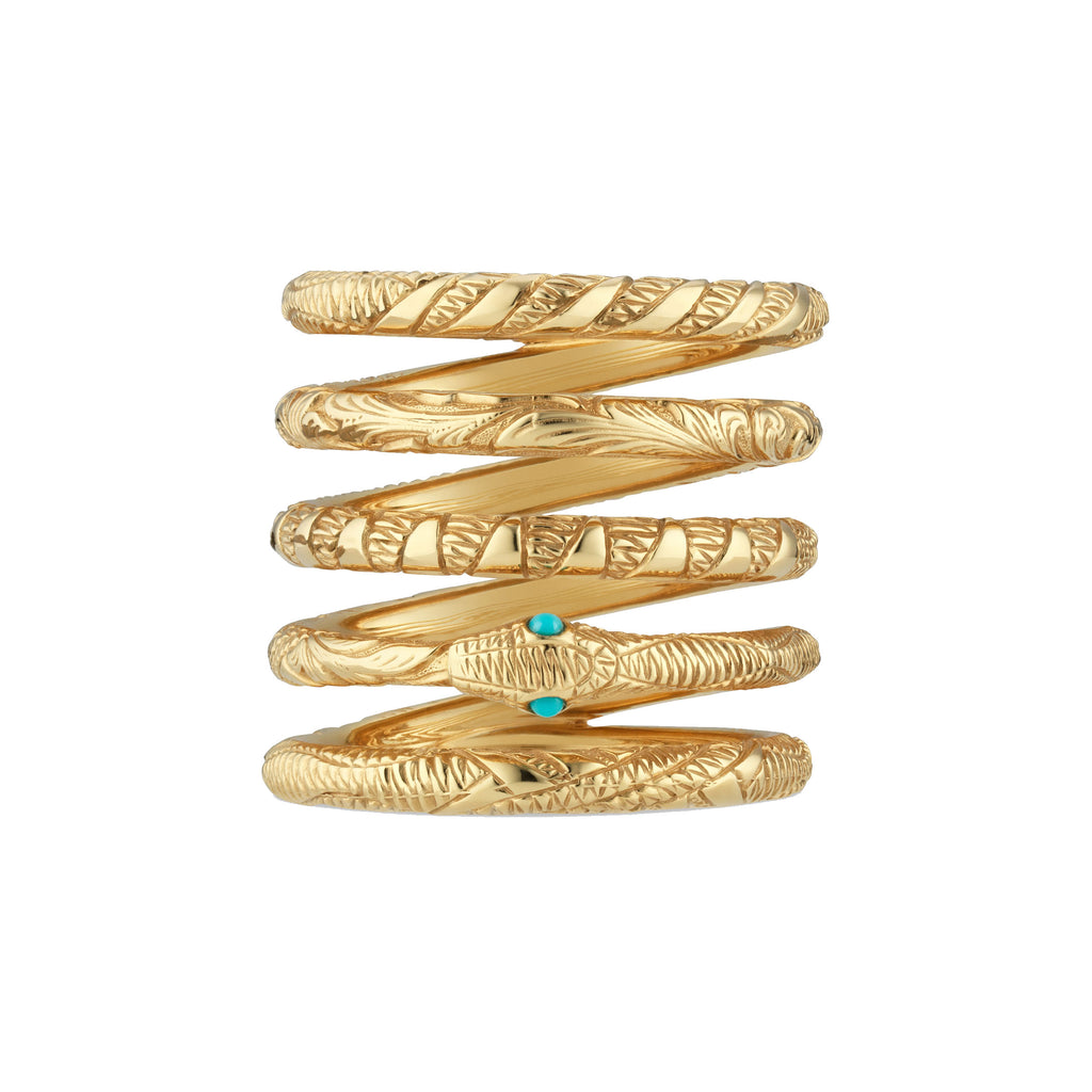 Gucci Ouroboros Ring         YBC553890001014