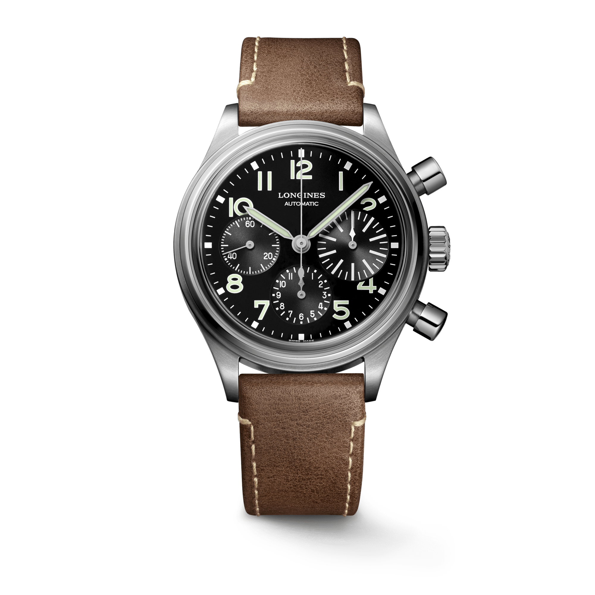 Orologio THE LONGINES AVIGATION BIGEYE L2.816.4.53.2