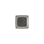 Coppetta quadrata cm 12 Versace La Greca Signature Black 11940-403765-15253