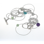 Bracciale Pianegonda collezione Cosmos in argento 925 quarzi  BAFR0086
