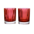 Baccarat Set 2 Bicchieri Harmonie Rosso