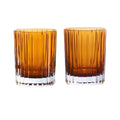 Baccarat Set 2 Bicchieri Harmonie Arancio