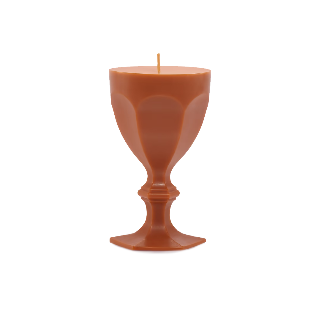 Candela Baccarat bicchiere Harcourt Arancio