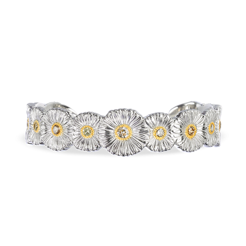 Buccellati Cuff Blossoms Margherita Bracelet JAGBRA023527