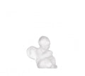 Figura Angelo cristallo satinato Lalique Cherubino con flauto 1212000