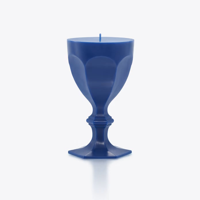 Candela Baccarat bicchiere Harcourt Blu