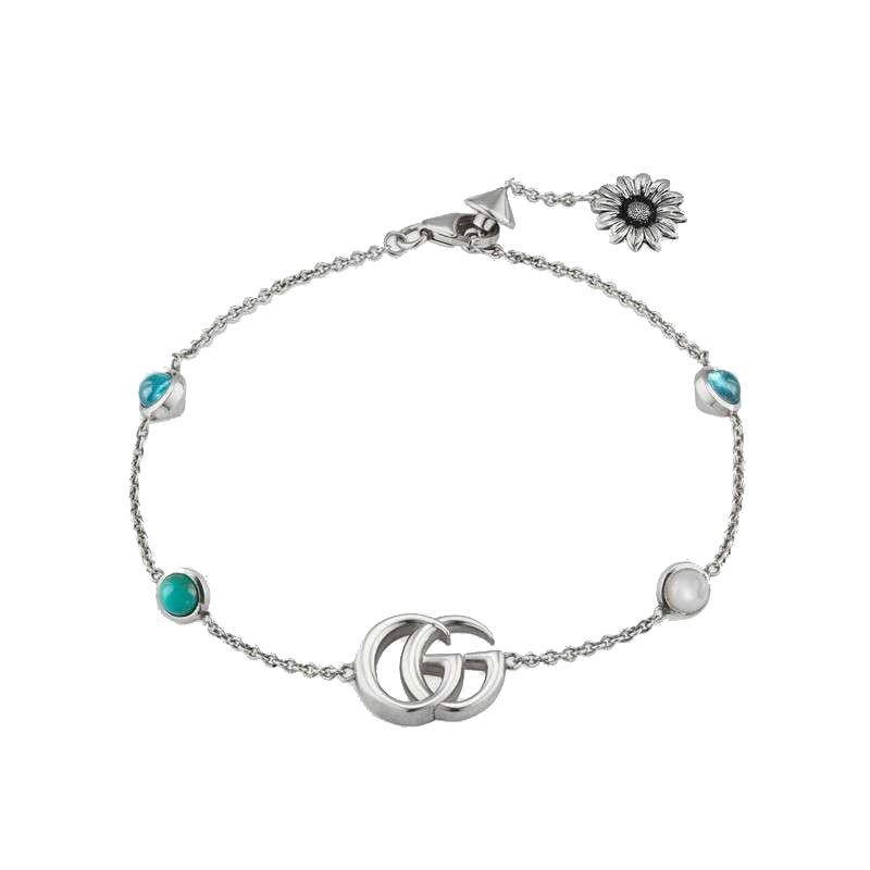 Bracciale Gucci GG Marmont Flower YBA527393001