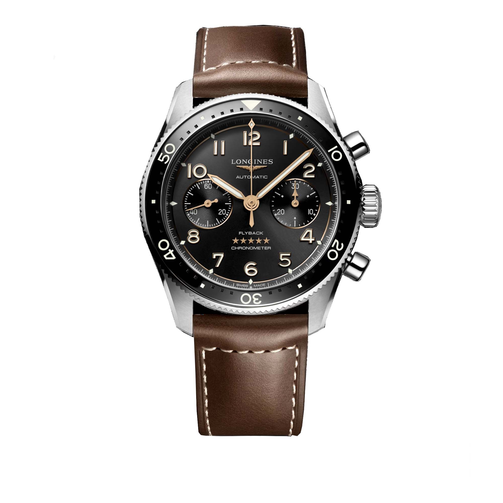 Orologio Longines Spirit Flyback L3.821.4.53.2