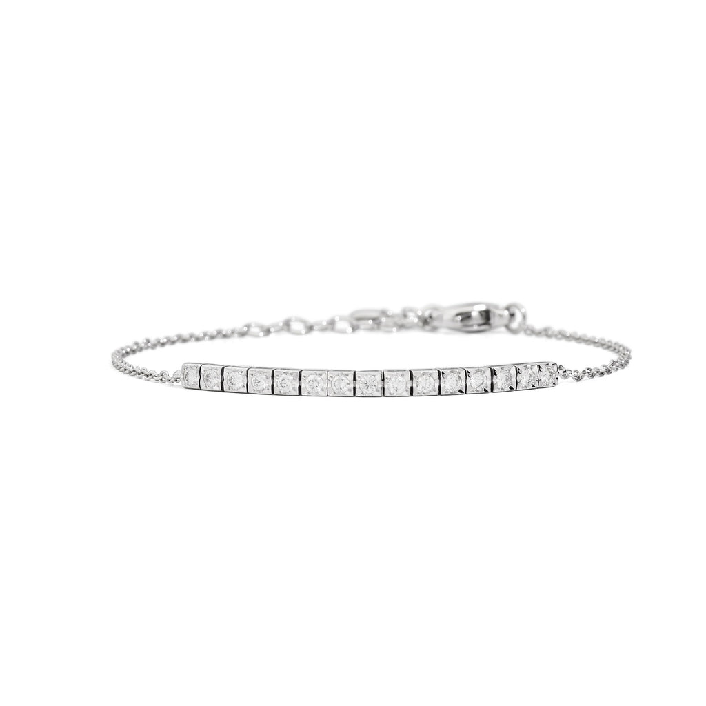Bracciale Tennis Recarlo Face Cube B39SE00/025