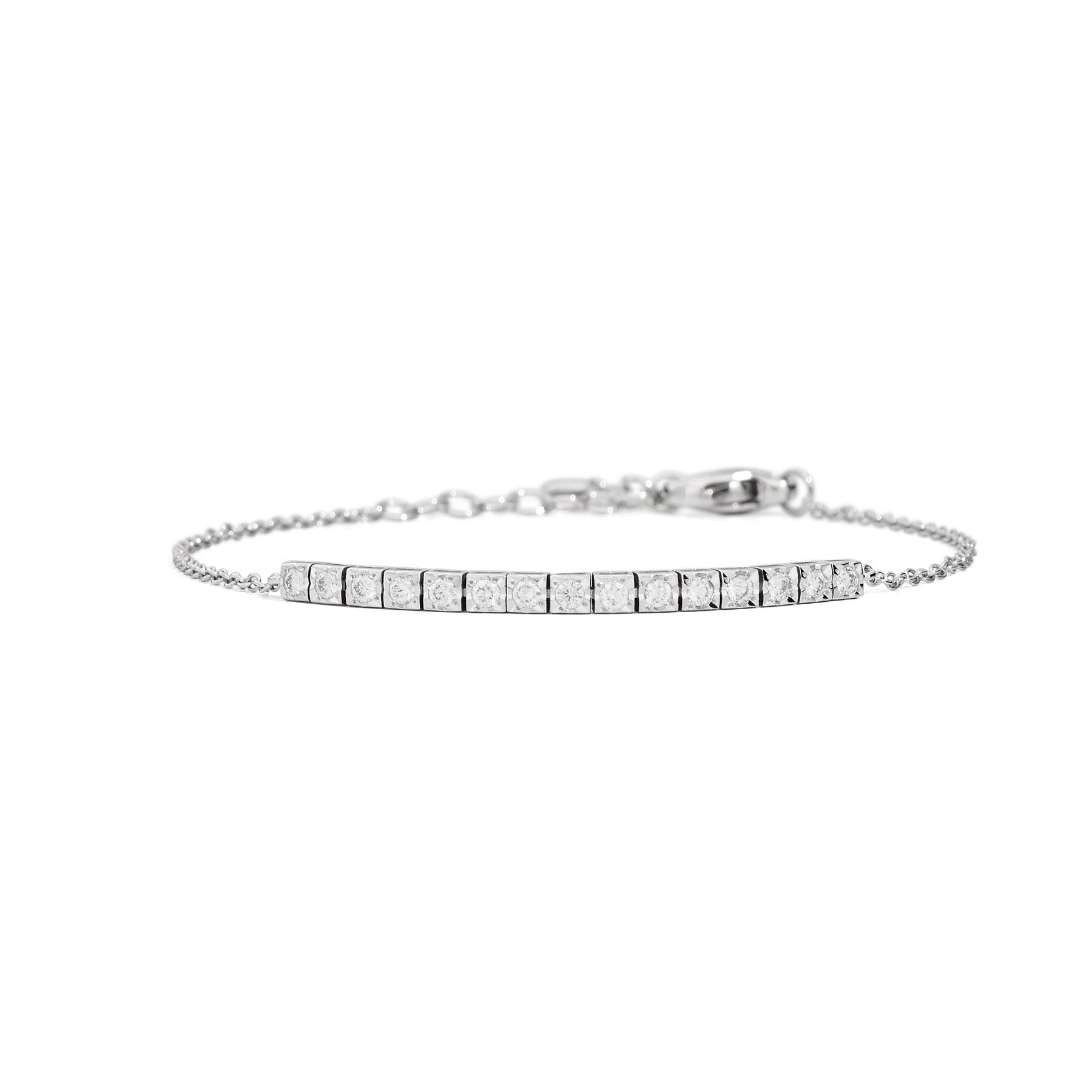 Bracciale Tennis Recarlo Face Cube B39SE00/025