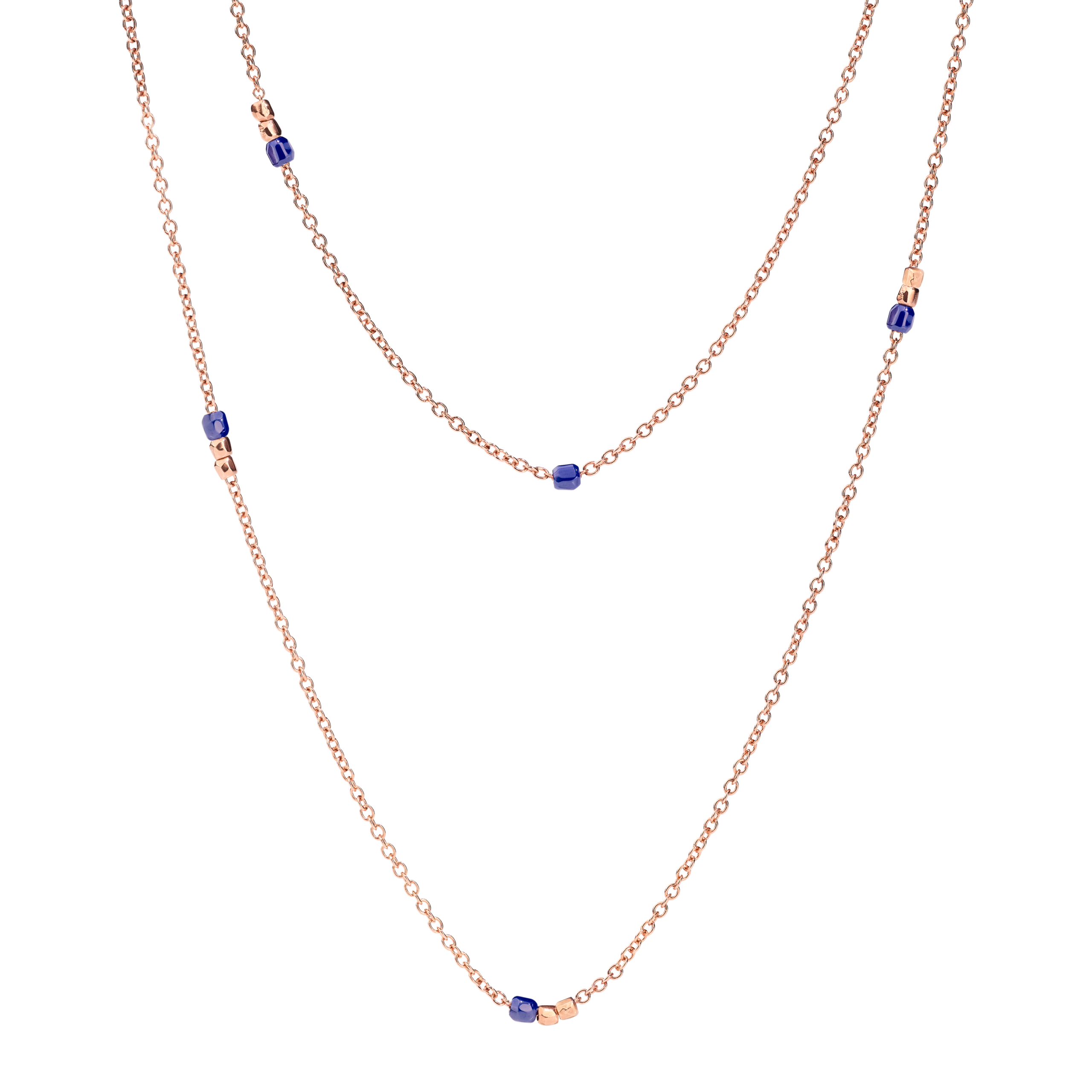 Collana Dodo mini granelli DCC1007-GRANX-CBL9R