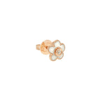 Mono orecchino stud fiore Dodo DHC3003-FLOWS-EBB9R