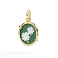 Ciondolo Dodo Quadrifoglio DMC5016-CAMEO-VE09G