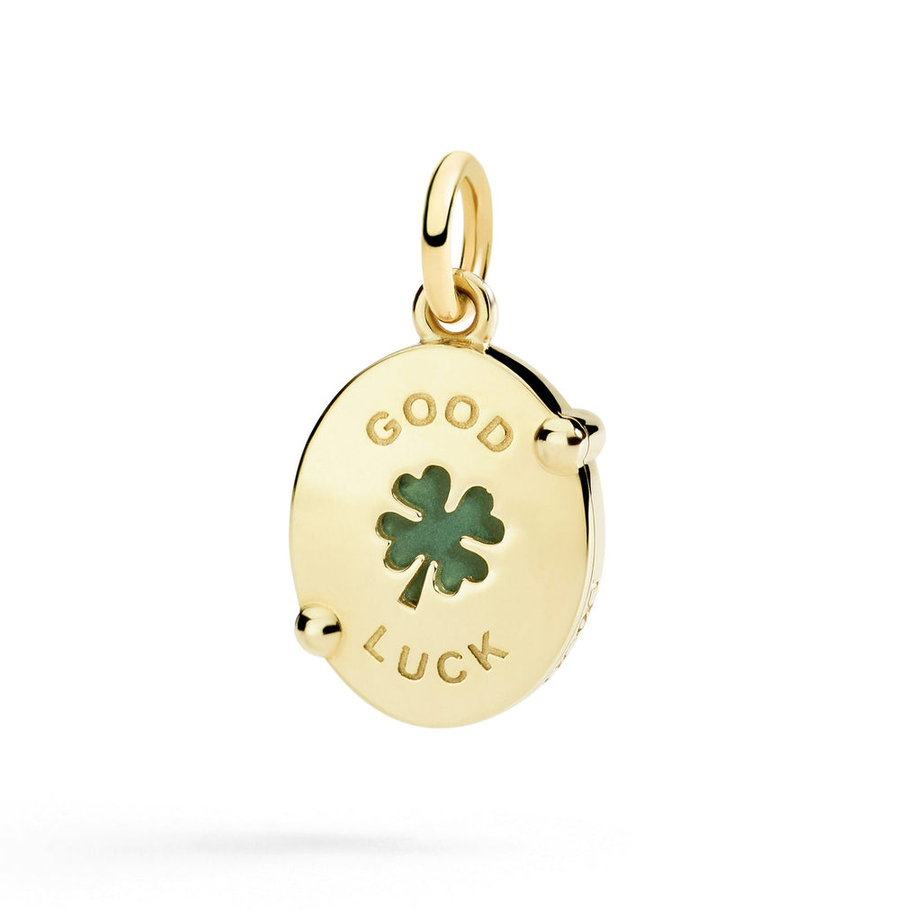 Ciondolo Dodo Quadrifoglio DMC5016-CAMEO-VE09G