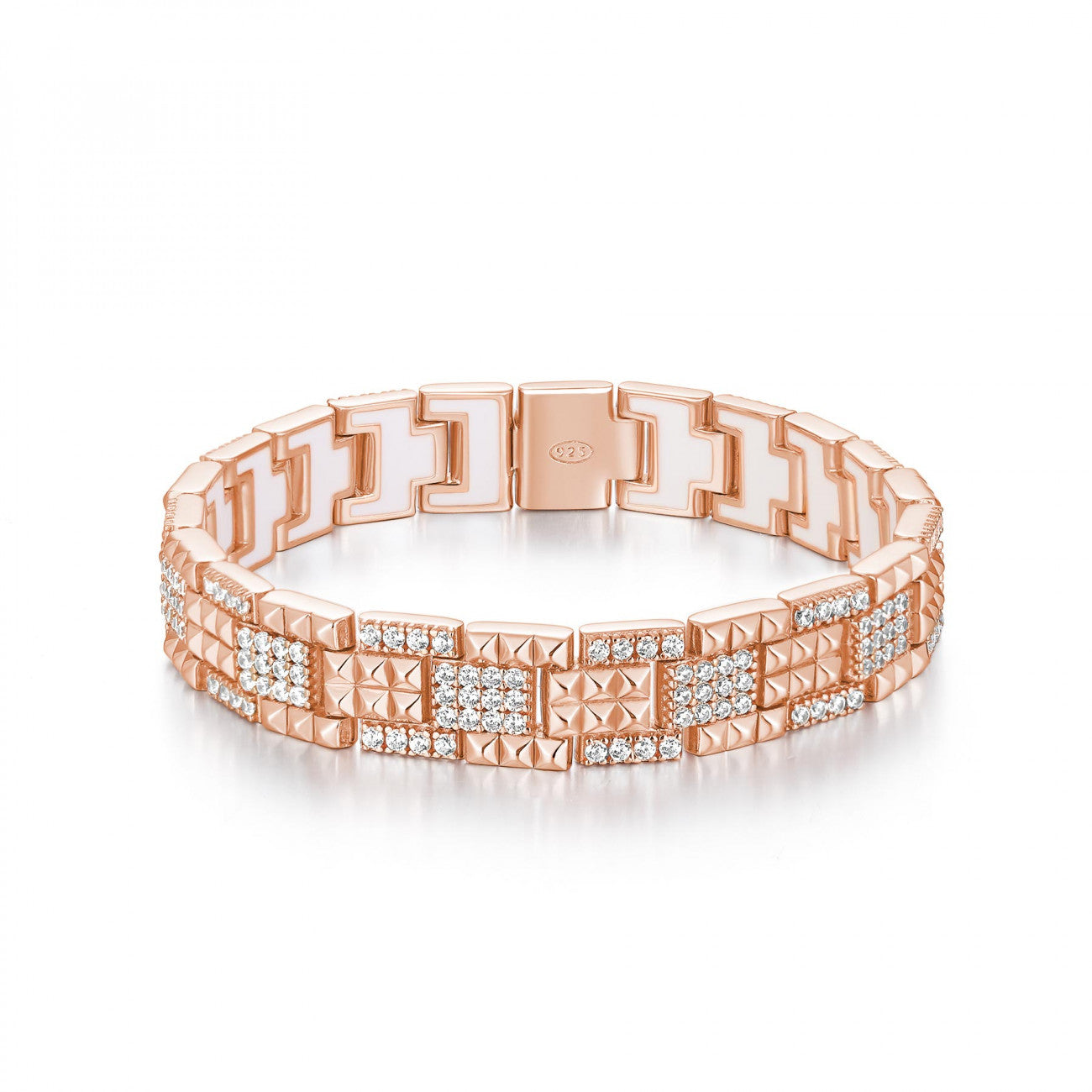 Bracciale snodato Rosato Cubica RZCU56