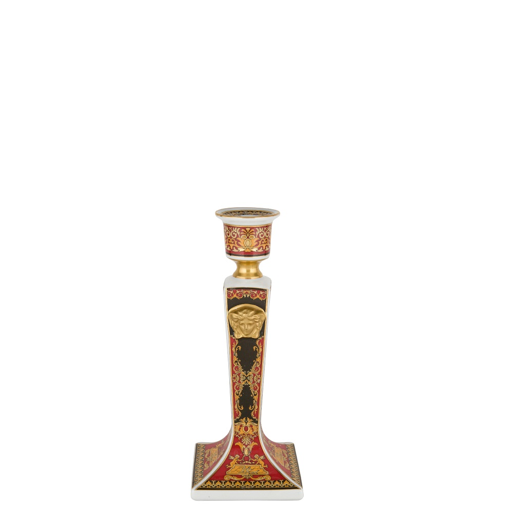 Candeliere Versace Linea Medusa Rosso