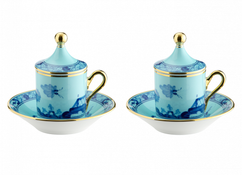 Set Caffe' per Due Oriente Italiano
