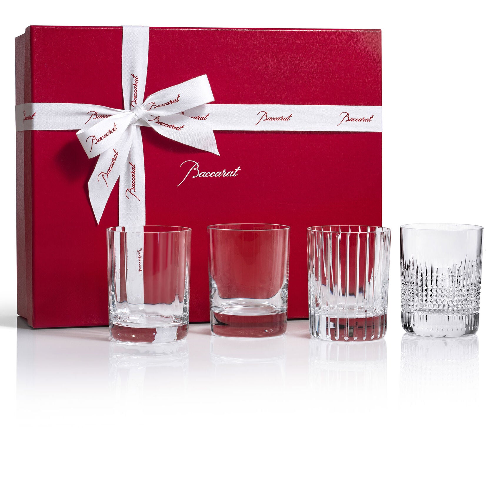 Baccarat Set 4 Bicchieri Tumbler
