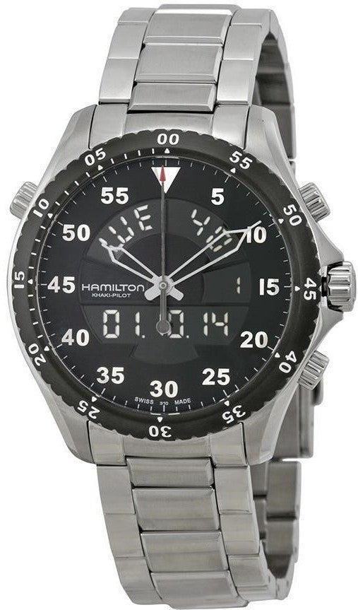 Orologio Hamilton Khaki Aviation Flight Timer H64554131