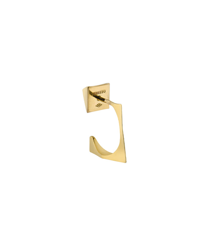 Orecchino singolo quadrato Peruffo Square 05O14G0000S