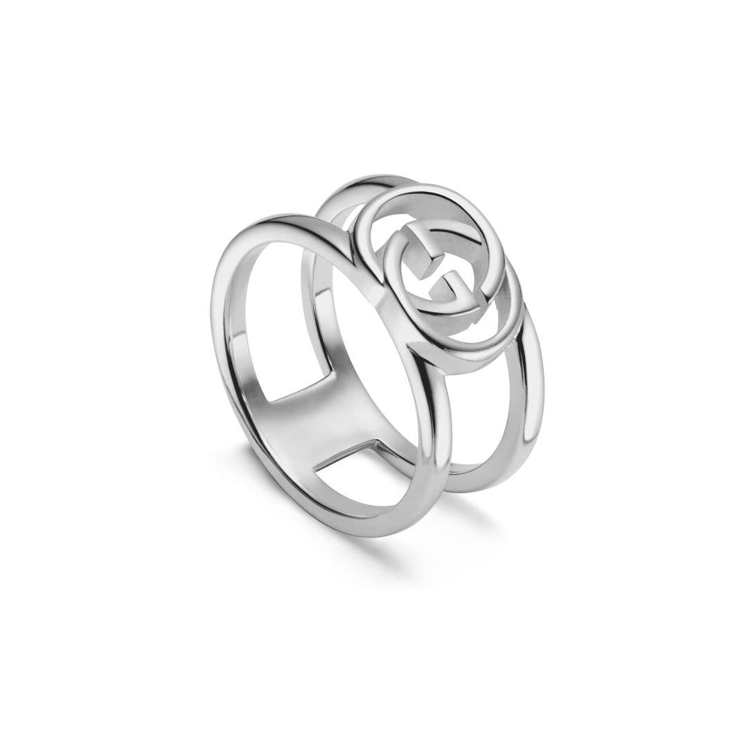 Gucci Interlocking G ring in silver YBC295716001