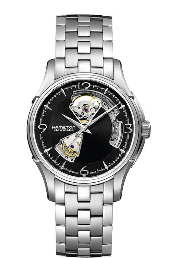 Orologio Hamilton Jazzmaster Open Heart H32565135