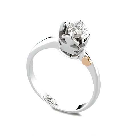 Anello solitario "Le Bebè" LBB215