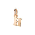 Charm Dodo Lettera H Piccola DLET9P/H