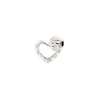 Orecchino Dodo Silhouette Cuore DHB9003_SHEAR_DB09B