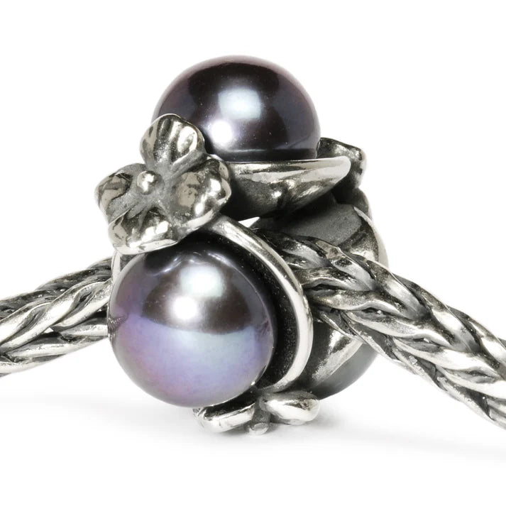 Trollbeads Tripla Perla Nera TAGBE-00095