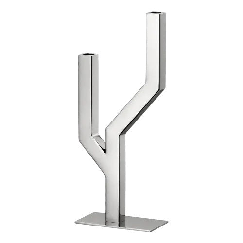 Candelabro in acciaio Christofle