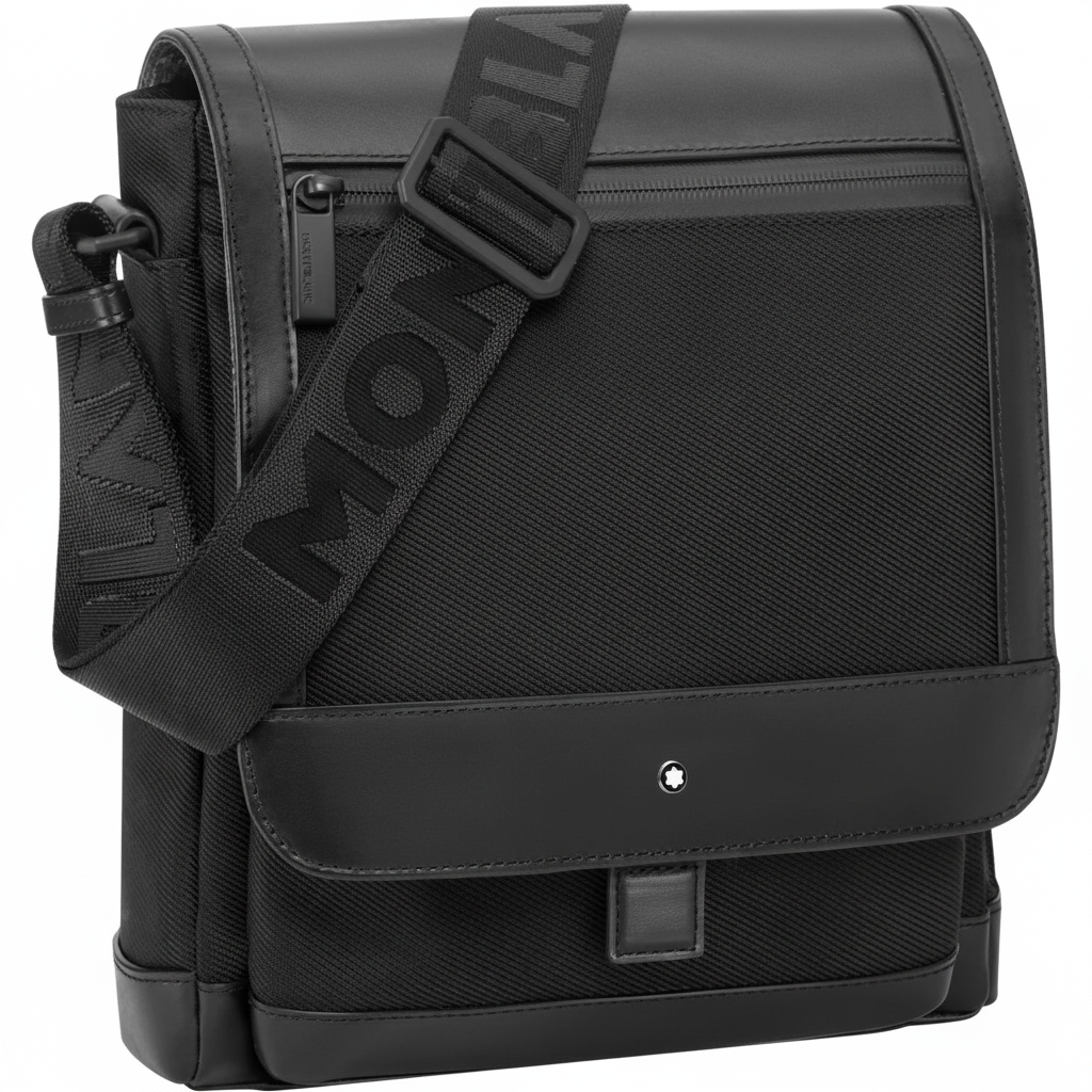 Borsa Reporter Con Patta Montblanc Nightflight 118252