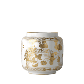 Vaso Porta candela Ginori Oriente Italiano Aurum