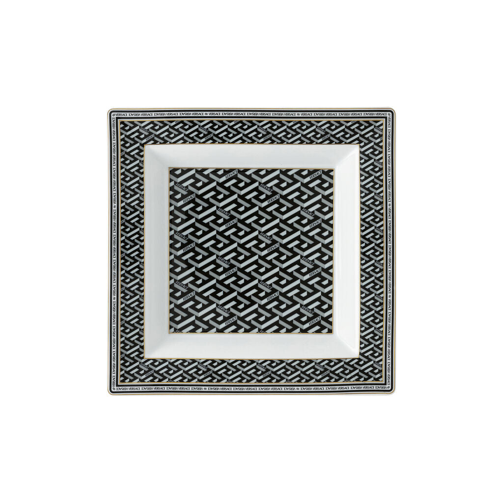 Svuotatasche Versace La Greca Black