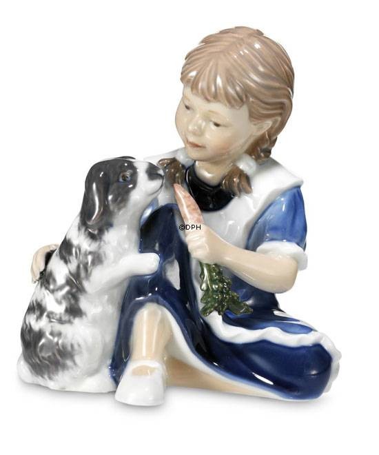 Figura Royal Copenhagen Bimba con coniglio 1249363