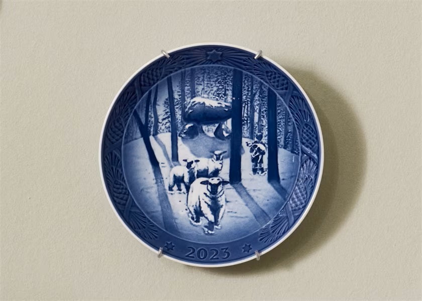 Piatto Natale 2023 Royal Copenhagen Natale nel Bosco