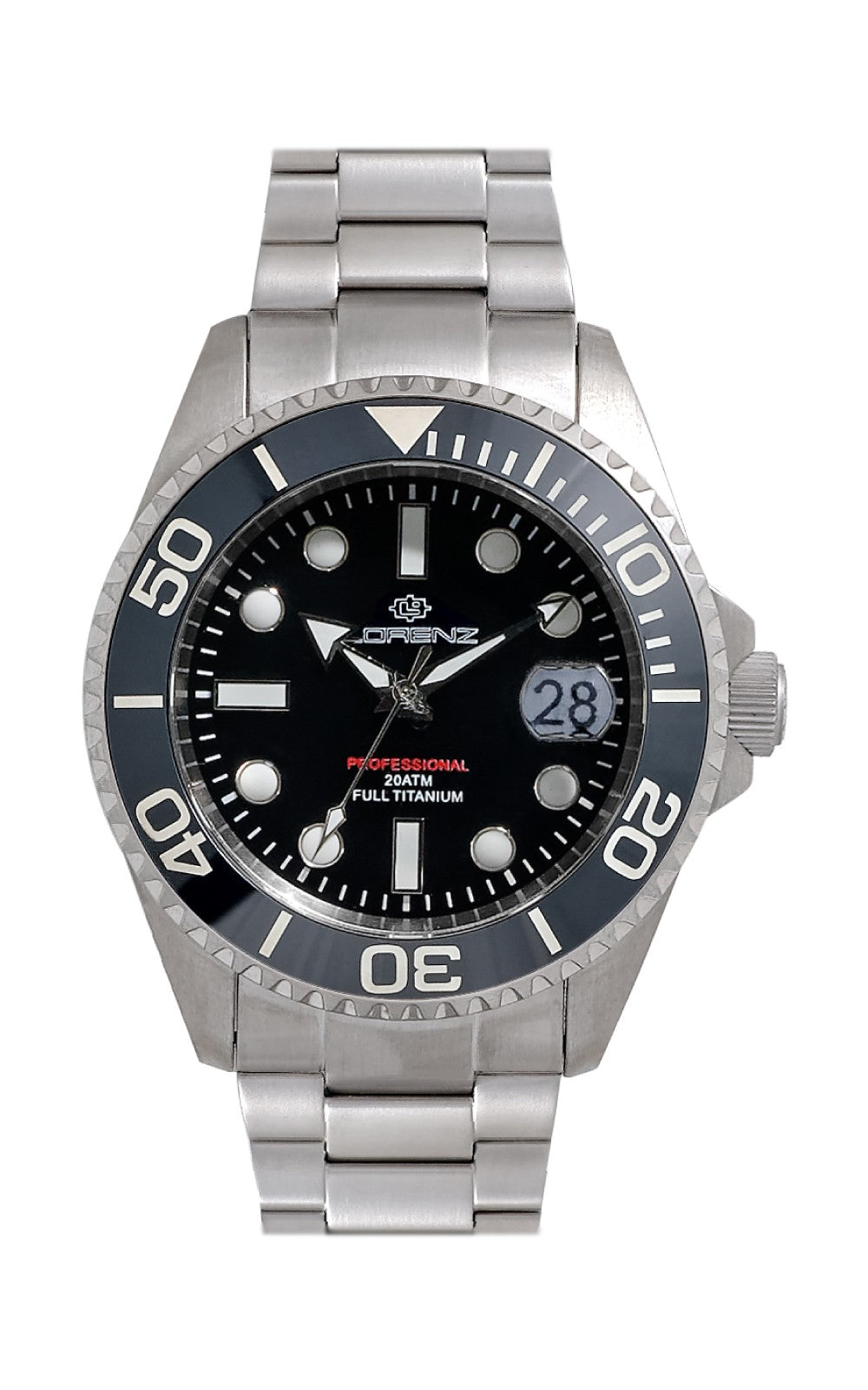 Orologio Lorenz "Diver Full Titanio" 030212AA