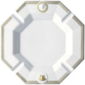 Posacenere Porcellana Versace Rosenthal decoro Gorgona rifinitura oro 14095-102845-27243