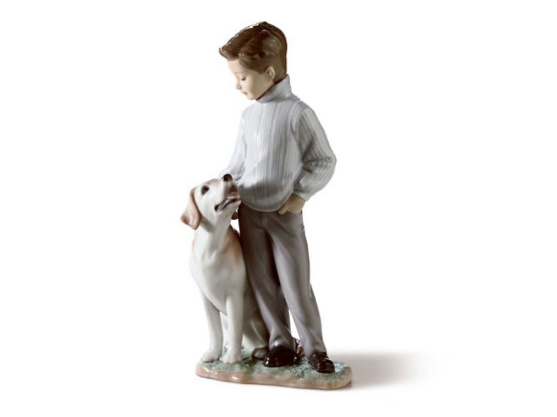 Figura Lladrò Un Amico Fedele 01006902