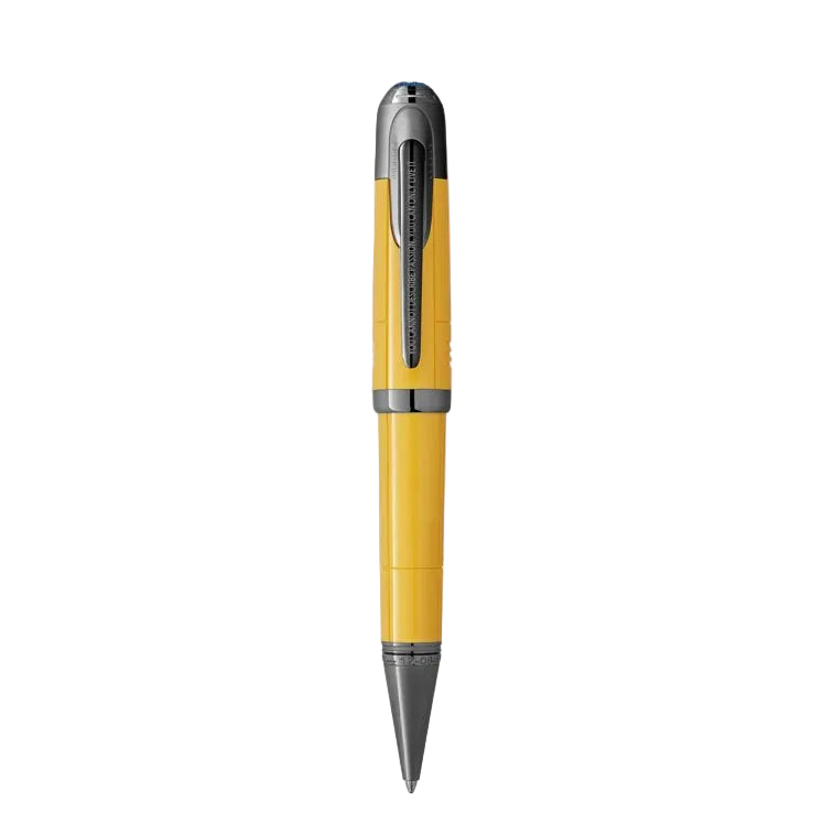 Penna a sfera Montblanc Great Characters Enzo Ferrari Special Edition Giallo Modena 130663