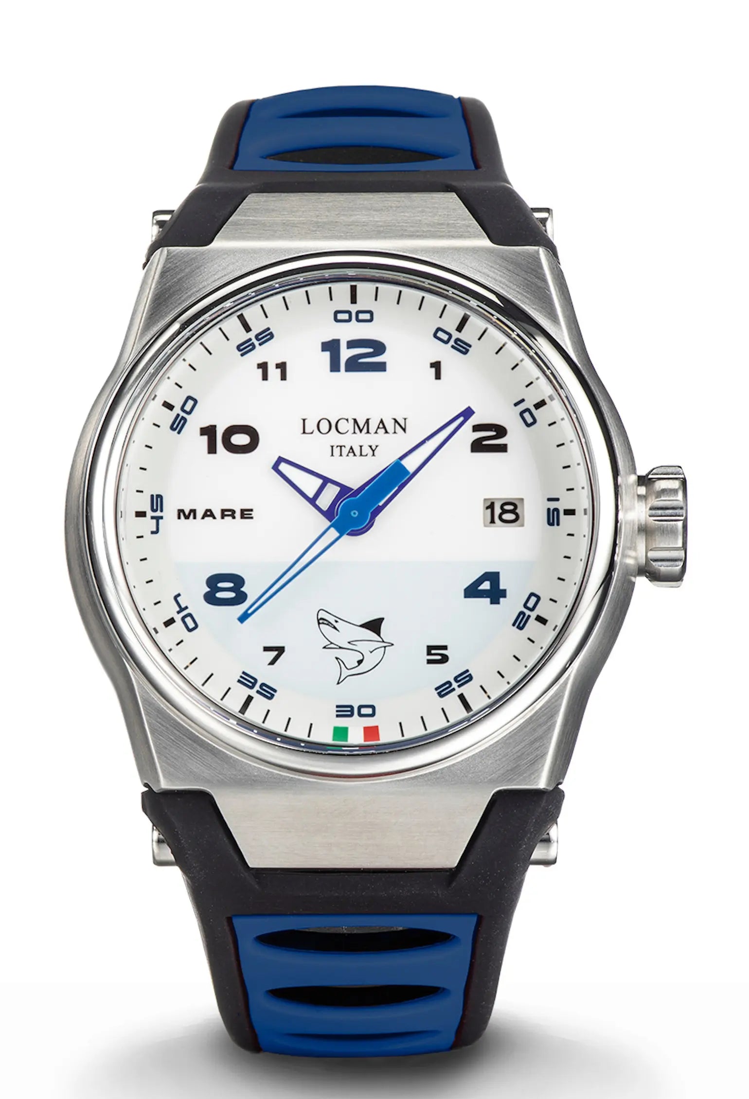 Orologio Locman Nuovo Mare 10 Atm 0557A08S-00WHBLSB
