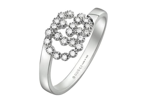 Gucci Running G Diamond Ring YBC481650001014