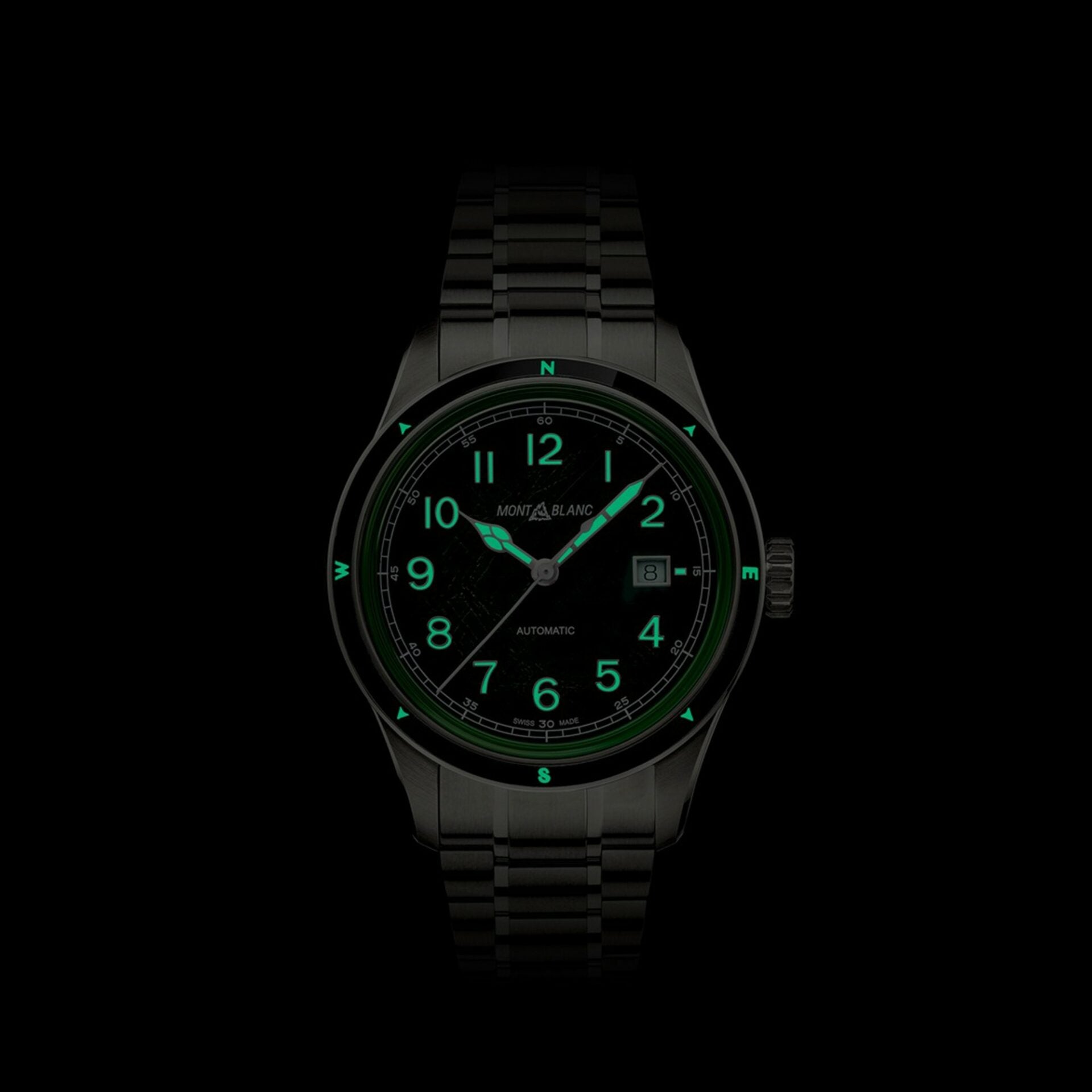 OROLOGIO MONTBLANC 1858 AUTOMATIC DATE 0 OXYGEN 133269