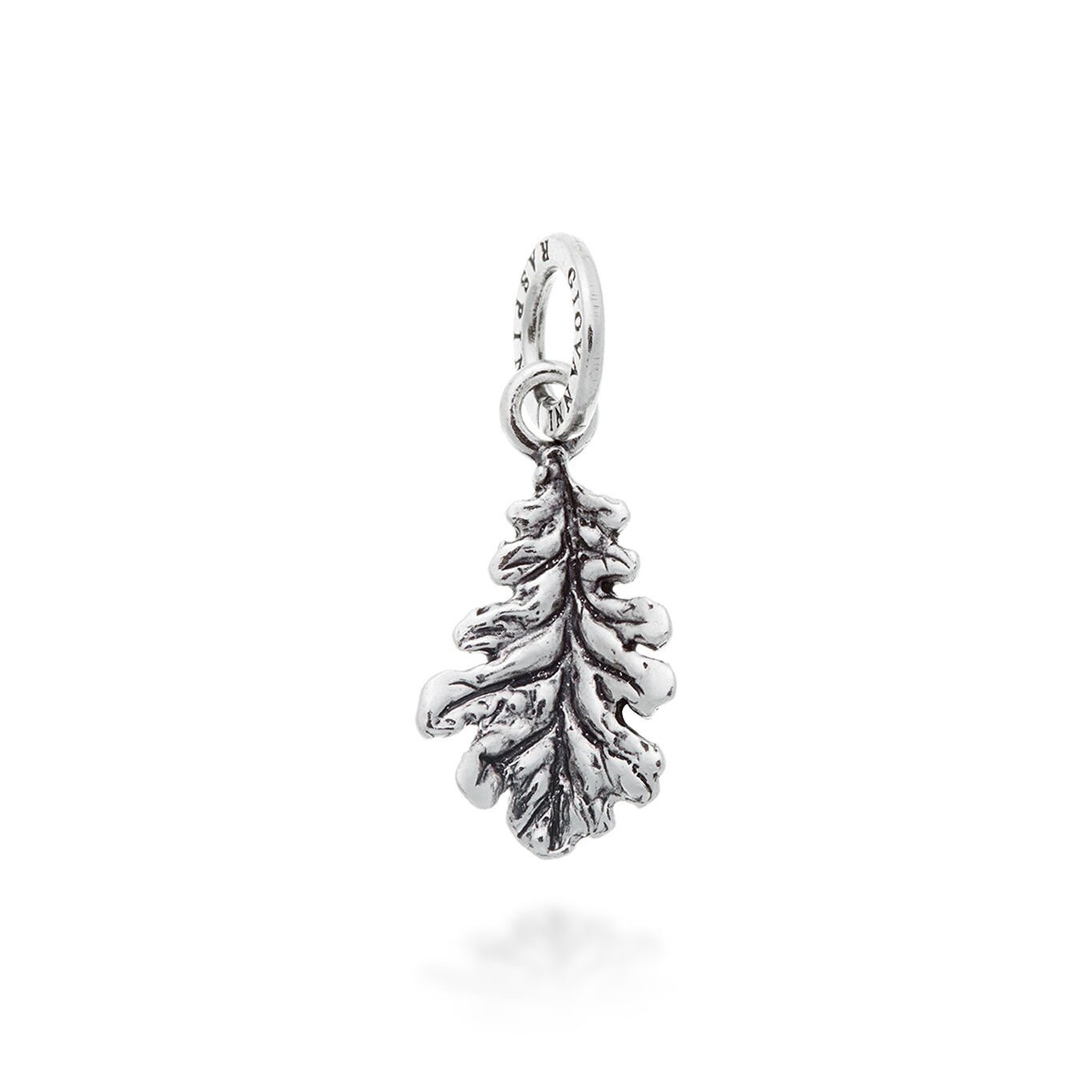 Charm Giovanni Raspini Foglia Quercia in Argento 10016