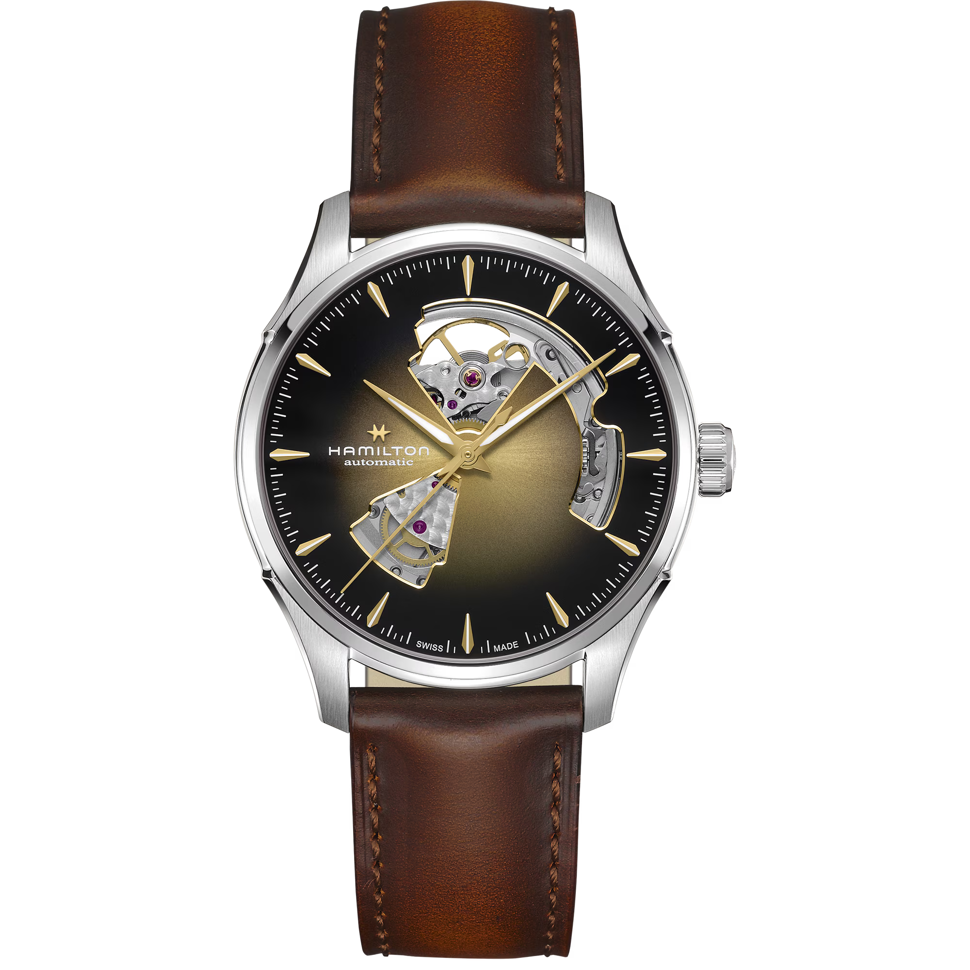Orologio Hamilton Jazzmaster Open Heart H32675501