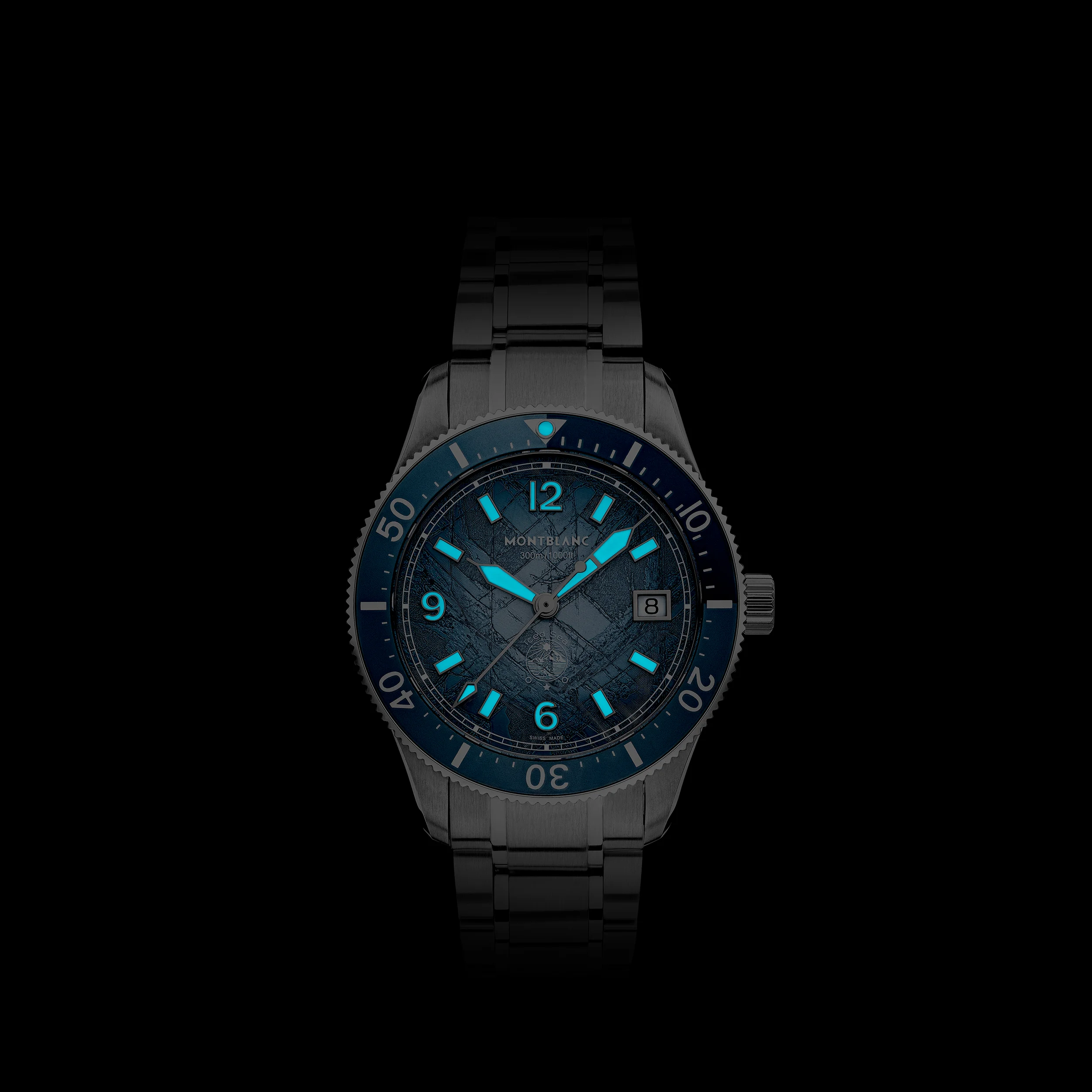 OROLOGIO MONTBLANC Iced Sea Automatic Date 0 Oxygen MB134022