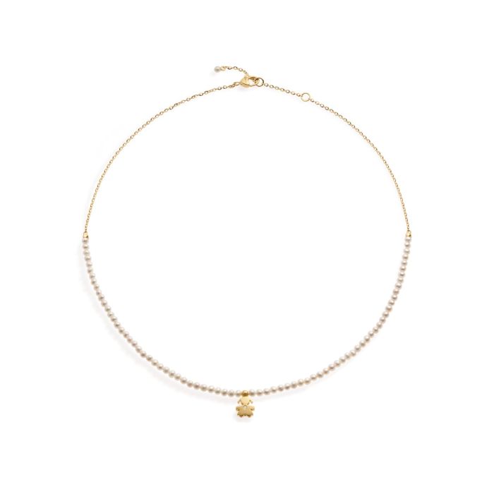 Collana LeBebè Le Perle con sagoma bimba LBB821